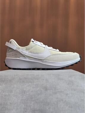 Nike Waffle Debut - White Black Orange (DH9523-100) Women's 6 - DISPLAY